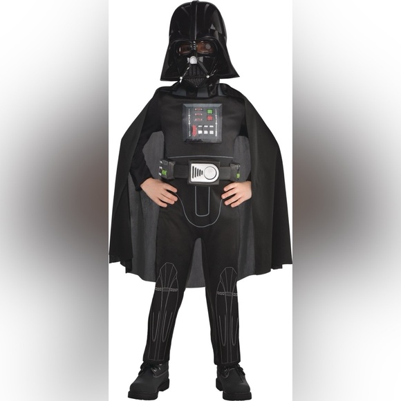 Darth Vader Star Wars Boy Costume Small - Picture 5 of 8